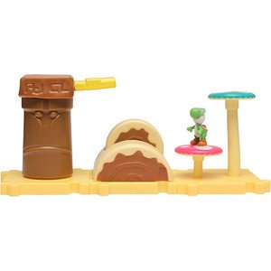 DTC New Super Mario Bros U Micro Land Yoshi com Ilha Deserta