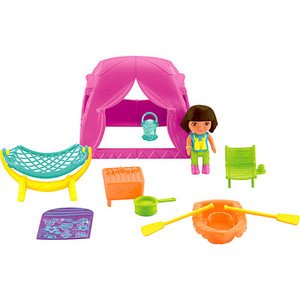 Fisher-Price Dora A Aventureira Playset Camping