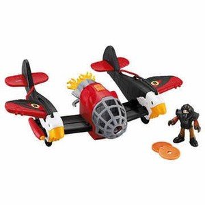 Fisher Price Imaginext Avião Sky Racer Aguia Caçadora