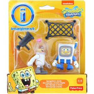 Fisher-Price Imaginext Bob Esponja Bob Esponja e Sandy