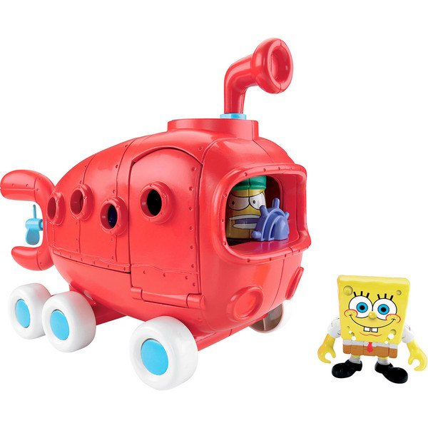 Fisher-Price Imaginext Bob Esponja Ônibus da Fenda do Biquini