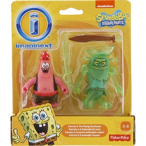 Fisher-Price Imaginext Bob Esponja Patrick e O Holandes Voador