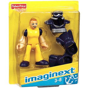 Fisher Price Imaginext Figura Básica Figura do Oceano