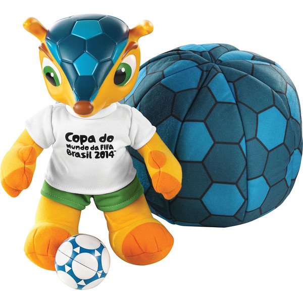 Grow Mascote da Copa do Mundo Fuleco com Bola