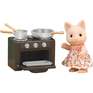 Gulliver Sylvanian Families Irmã Gato com Forno