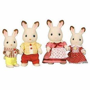 Gulliver Sylvanian Filmes Família dos Coelhos Chocolate