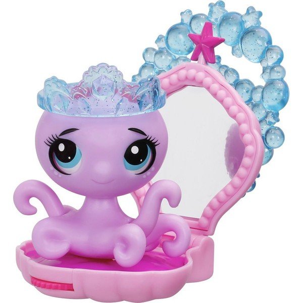 Hasbro Littlest Pet Shop Movimentos Mágicos Glimmer Shell Octopus