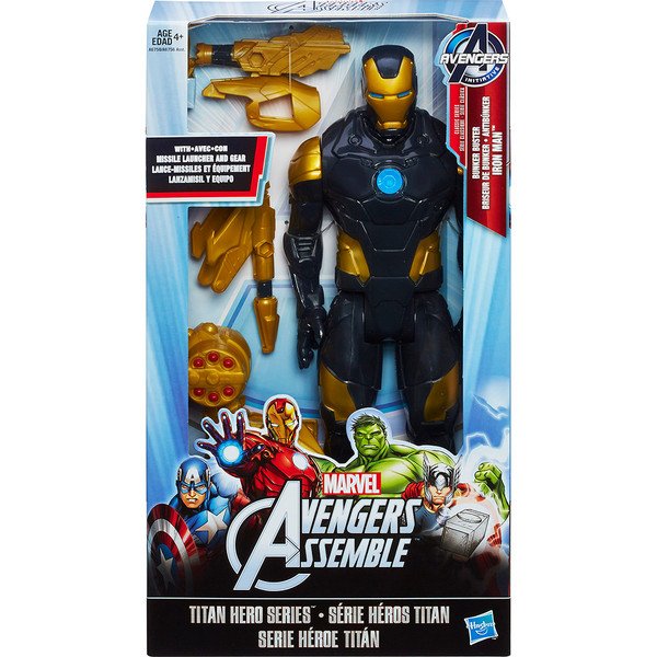 Hasbro Marvel Avengers Assemble Titan Hero Antibúnker Homem de Ferro