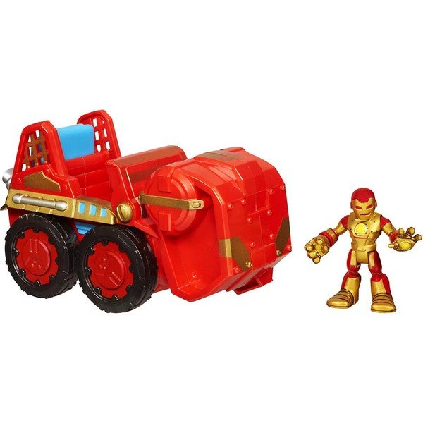 Hasbro Marvel Playskool Heroes Homem de Ferro 4x4 Repulsor