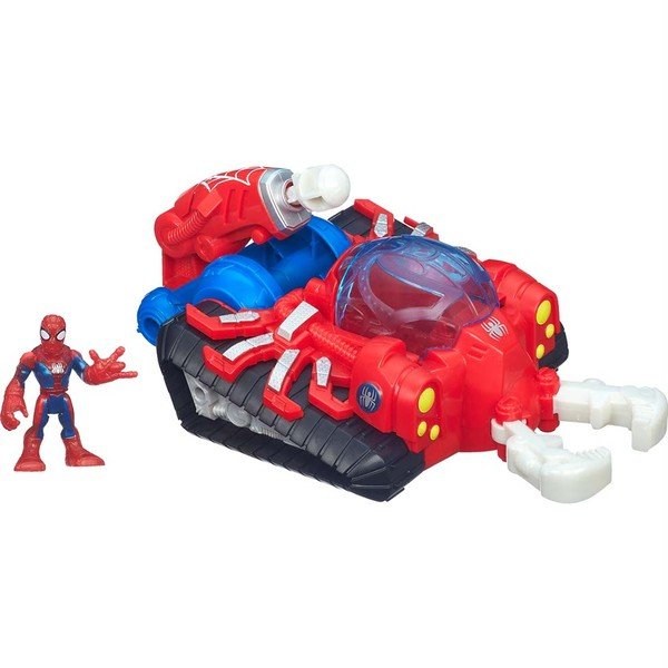 Hasbro Marvel Super Hero Adventures Homem Aranha Aracno Tanque