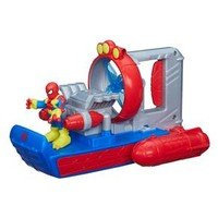 Hasbro Marvel Super Hero Adventures Homem Aranha Web Splash Spider Boat