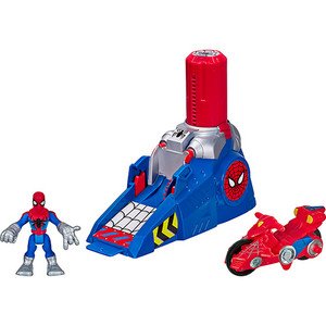 Hasbro Marvel Super Hero Adventures Playskool Heroes Lançador Homem Aranha