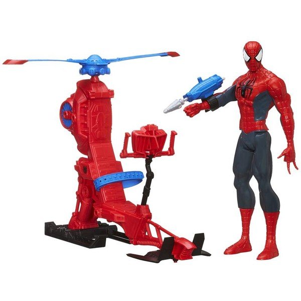 Hasbro Marvel Titan Hero Homem Aranha com Helicóptero