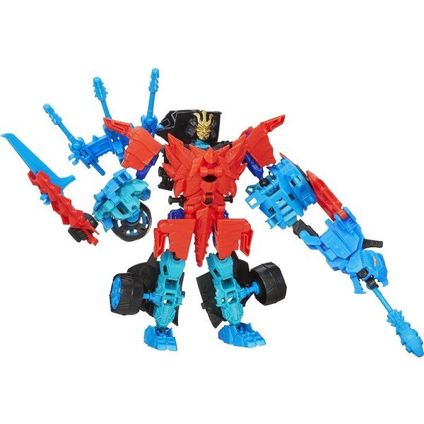 Hasbro Transformers Construct Bots Autobot Drift e Roughneck Dino