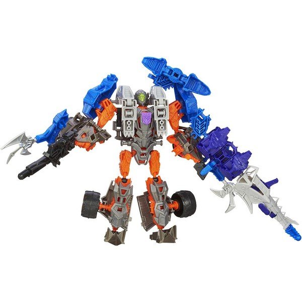 Hasbro Transformers Construct Bots Lockdown and Hangnail Dino