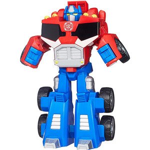 Hasbro Transformers Rescue Bots Playskool Heroes Optimus Prime 2 em 1