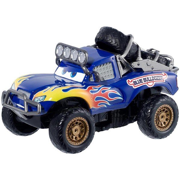 Mattel Carros Blue Grit Fricção