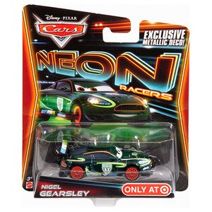 Mattel Carros Nigel Gearsley Neon