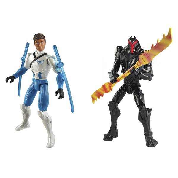 Mattel Max Steel Connect Tek Max Samurai vs Dread