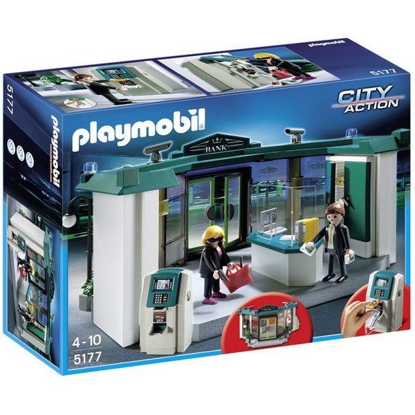 Sunny Playmobil City Action Banco com Sistema de Segurança